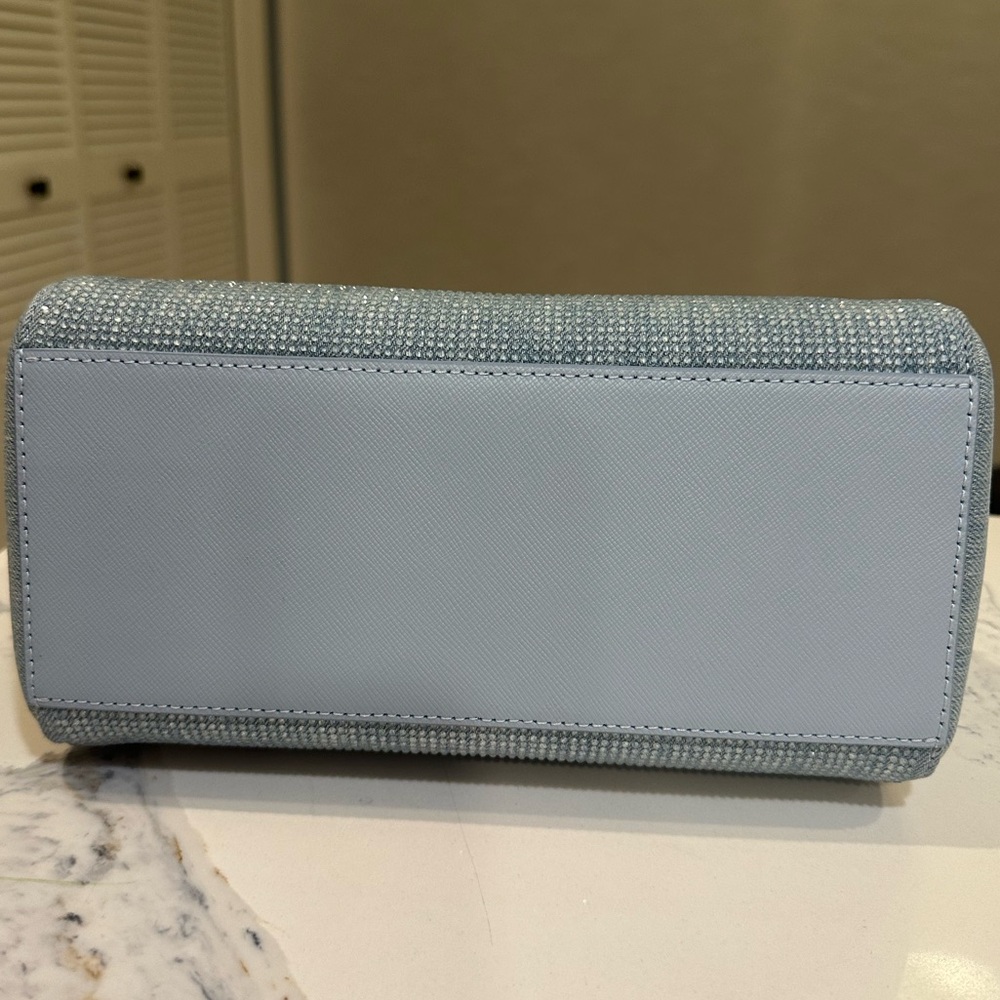 Kate Spade Madison Studded Denim Small Dolly Duffle NWT - Picture 5 of 11